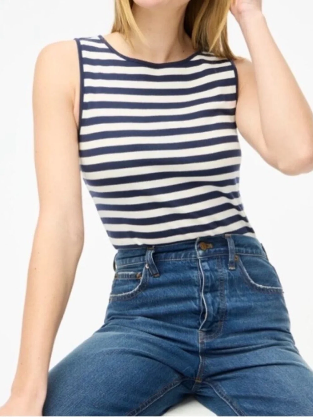 J. Crew Striped Tank